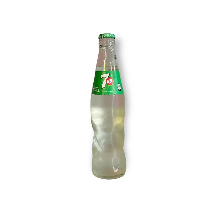 7UP - Botella de Vidrio de 355 ml