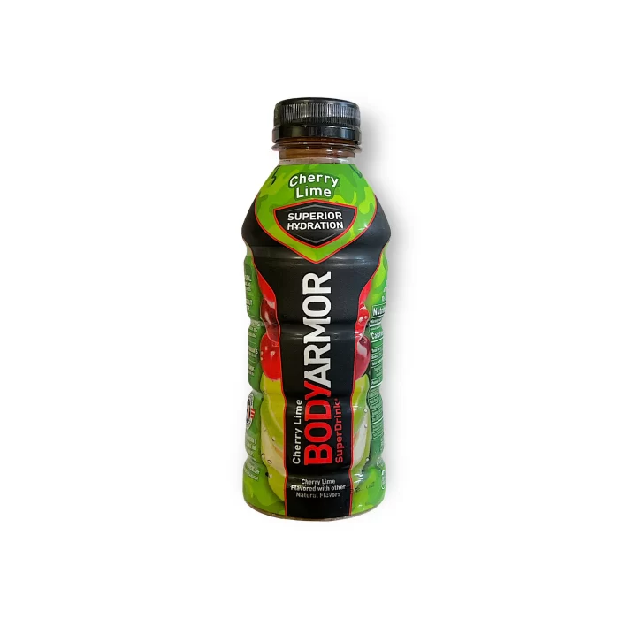 BODYARMOR SuperDrink Cherry Lime - Botella de 473 ml