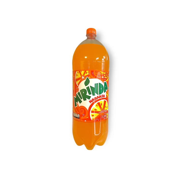 Refresco Mirinda Naranja - Botella de 3 Litros
