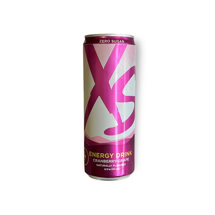 XS Energy Drink Cranberry-Grape - Lata de 355 ml