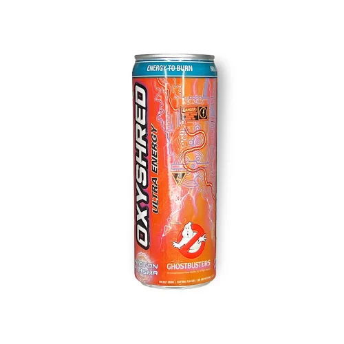 Bebida energizante OxyShred Ultra Energy sabor Ghostbusters - 12 oz (355 ml)