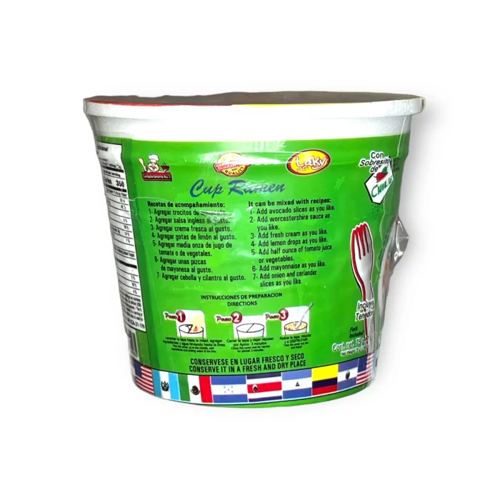 Laky Men Sopa Instantánea Sabor Res (75 g)