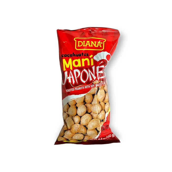 Diana Cacahuates Maní Japonés - Bolsa de 122g