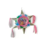 Piñata Estrella con Personajes de Cumpleaños - Multicolor